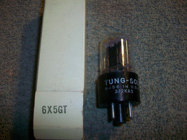 Vintage Tung-Sol 6X5GT Made in USA Test Good - £11.60 GBP