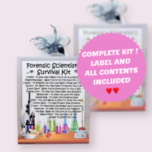 Forensic Scientist Survival Kit ~ Fun Novelty Keepsake Gift &amp; Greetings Card - £6.66 GBP