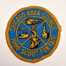 Vintage 1966 Chicago Area Council Boy Scout Fun Fair Activity PATCH BSA Camp IL - £7.80 GBP