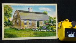 STD Vintage Miles Standish House Built 1666 Duxbury Massachusetts Posted... - £1.95 GBP