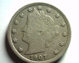 1907 LIBERTY NICKEL FINE+ F+ NICE ORIGINAL COIN FROM BOBS COINS FAST SHI... - £7.15 GBP