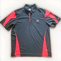 Men’s University Of Georgia Polo Shirt Nike Team Dri Fit Size XL Dawgs - $369.07 MXN