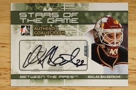 2010 Game Between Pipes Masked Men II Autograph A-NB Niklas Backstrom Hockey - £11.76 GBP