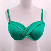 Gibson Latimer  Twist Bikini Top Green   Removeable Adjustable Straps Si... - $418.15 MXN