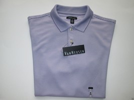 Van Heusen 50K8345513 Short Sleeve Men’s Polo T-Shirt Purple Daybreak M MSRP $50 - $17.99
