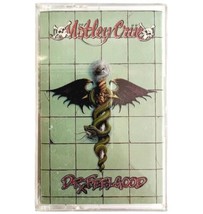 Motley Crue Dr Feel Good Cassette 1989 Vintage Hard Rock Metal Music CBX4 - $24.99