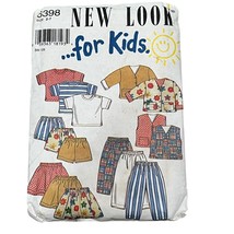 New Look Kids Sewing Pattern 6398 For Pajamas &amp; Casual Wear - $7.68