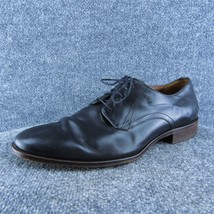 Johnston &amp; Murphy  Men Derby Shoes Black  Lace Up Size 12 Medium - $44.55
