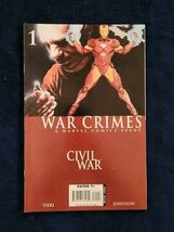 WAR CRIMES:CIVIL WAR~A Marvel Comics Event ~ Issue #1 ( 2007) - $37.11 MXN