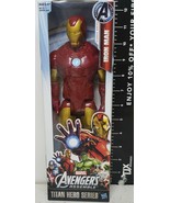 Marvel Avengers Assemble Iron Man Titan Hero Classic Series 12&quot; Action F... - £13.16 GBP