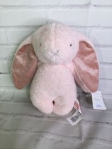 Primark Pink Bunny Rabbit Velvet Floppy Ears Soft Knit Plush Stuffed Animal Toy - £36.12 GBP