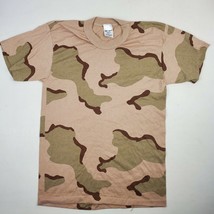 Vintage Tru-Spec Single Stitch Desert Camo 3 Color Military T-Shirt Sz S... - $19.24