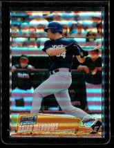 2000 Topps Stadium Chrome Refractor Baseball Card #136 Brian Meadows Padres - £11.56 GBP