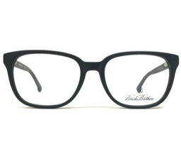 Brooks Brothers Eyeglasses Frames BB2017 6064 Matte Black Silver 52-17-145 - £59.30 GBP