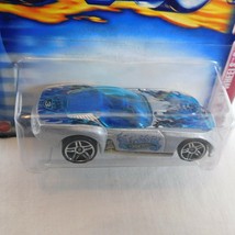 2003 Hot Wheels #062 Flamin&#39; Hot Wheels #3/5 Pony-Up Silver Die Cast Toy... - £3.12 GBP