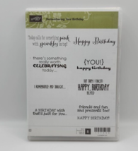 Stampin Up! Remembering Your Birthday Rubber Stamp Set - Complete - 131350 - £11.55 GBP