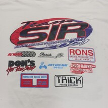 Vintage 1994 Fruit of the Loom TEAM SIR RACEWAY Men's XL White Graphic T Shirt image 15