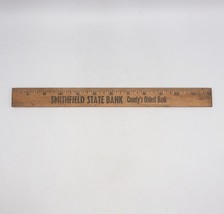 Smithfield State Bank Advertising Ruler Wood - $19.79