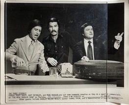 Mike Douglas, Burt Reynolds, Soupy Sales 8 X 10 Publicity Photo (1973) WJZ-TV - £7.77 GBP