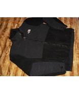 North Face Girls Fleece Hoodie Black Fleece Jacket sz L/G - $48.01 CAD