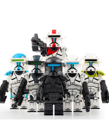 6pcs Star Wars Republic Delta Squad Clone Commando troopers Custom Minif... - $14.99