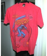 RED SPIDERMAN Poly Cotton Tee SHIRT Size L Marvel - $241.65 MXN