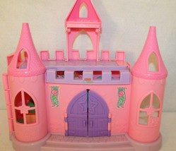 Fisher Price Little People Dance n Twirl Palace Castle Pink Purple Bldg only - £39.19 GBP