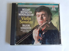 Mozart, Beethoven, Mendelssohn CD, Violin Sonatas ( Maxim Vengerov, 1992, Teldec - £9.11 GBP