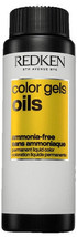 Redken Color Gels Oil ~ (New) Ammonia Free Permanent Hair Color ~ 2.1 Oz. Bottle - $15.50