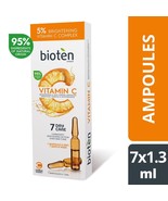 Bioten Vitamin C Brightening &amp; Anti-Ageing Ampoules 7x1.3ml - £17.99 GBP
