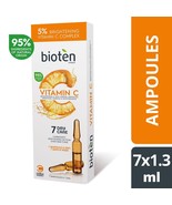 Bioten Vitamin C Brightening &amp; Anti-Ageing Ampoules 7x1.3ml - £17.35 GBP