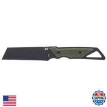 Schrade Delta Class Outback Cleaver Knife AUS-8 Steel Blade Overmold Handle - $41.10