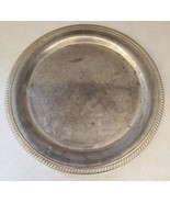 International Silver Company Silverplate 12&quot; Round Serving Platter Vintage - €16,90 EUR