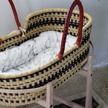 Gaia Ghanaian Bolga Moses Basket (please read all details) - £127.81 GBP