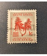 Stamp- SOUTH AFRICA 1c. KAFFERBLOOM FLOWER -1961-1963 SG199, SG211, or S... - $26.13 MXN