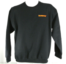 Dunkin&#39; Donuts Employee Uniform Sweatshirt Black Size L Large Nwt - £24.18 GBP