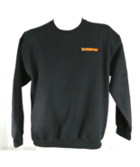 DUNKIN&#39; DONUTS Employee Uniform Sweatshirt Black Size L Large NWT - $30.26