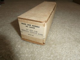 Vintage Main Line Models HO Scale 51&#39; Menasha Wooden Ware Box Car Kit NIB - £22.57 GBP