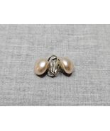 Vintage Marvella Clip On Pearl Costume Jewelry Earrings, 1/2&#39;&#39; Diameter - €8,60 EUR
