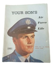 Vtg 1961 USAF Guerra Vietnam Era Su Son&#39;s Air Force Vida - Parent Información - £13.25 GBP