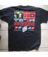 U2 Elevation World Tour 2001 T-Shirt Custom Official Dbl Sided XL Cotton... - $81.60 CAD