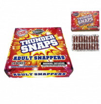 8 Boxes of Thunder Adult Party Snaps - with bonus launcher - $25.95