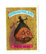 1986 Topps Garbage Pail Kids Series 3 NED HEAD #119a Sticker Card GPK VG-EX - $2.67 CAD