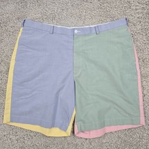 Brooks Brothers Shorts Men 42 Pastel Colorblock Chino Preppy Cotton Pock... - $24.70