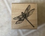 Intricate Dragonfly Bug Insect Stampabilities D1042 Wood Rubber Stamp - $19.34