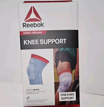 Reebok Unisex Speedwick Knee Compression Support Brace Small/Medium, 1 Ct - £7.33 GBP