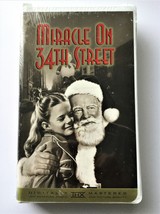 1947 Miracle On 34th Street (Factory Sealed) Black &amp; White VHS Remastered 1999 - £4.78 GBP
