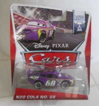 2013 Disney Pixar Cars &quot;N20 Cola No 68&quot; Diecast 2/16 Piston Cup Purple Racer Nip - £9.19 GBP