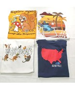 Women&#39;s T Shirt Lot Bundle Retro North Face Aristocats WokeFace Lilo &amp; S... - $15.00