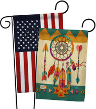 Tribal Dreamcatcher - Impressions Decorative USA - Applique Garden Flags Pack -  - £24.76 GBP
